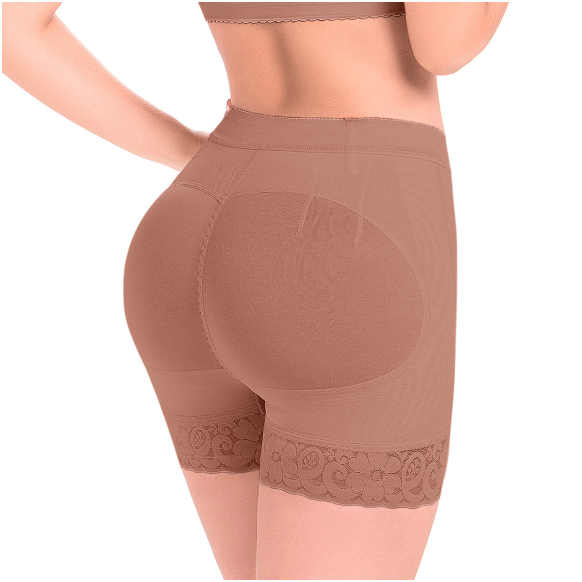 Fajas MariaE FU101 High-Waisted Tummy Control Shorts For Women