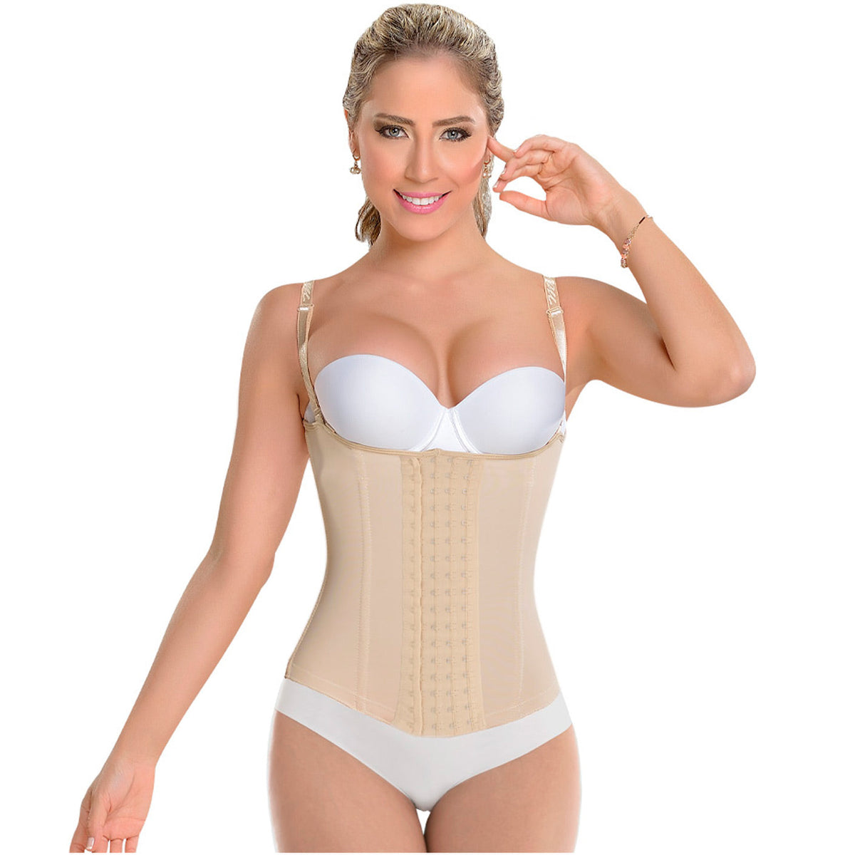 Fajas MYD C-4053 | Fajas Colombianas Cintura Cincher Chaleco para Mujer