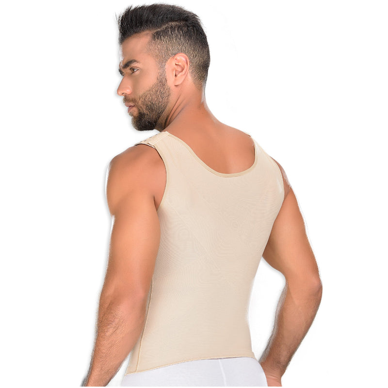 Fajas MYD 0060 Compression Vest Shirt Body Shaper for Men /  Daily Use