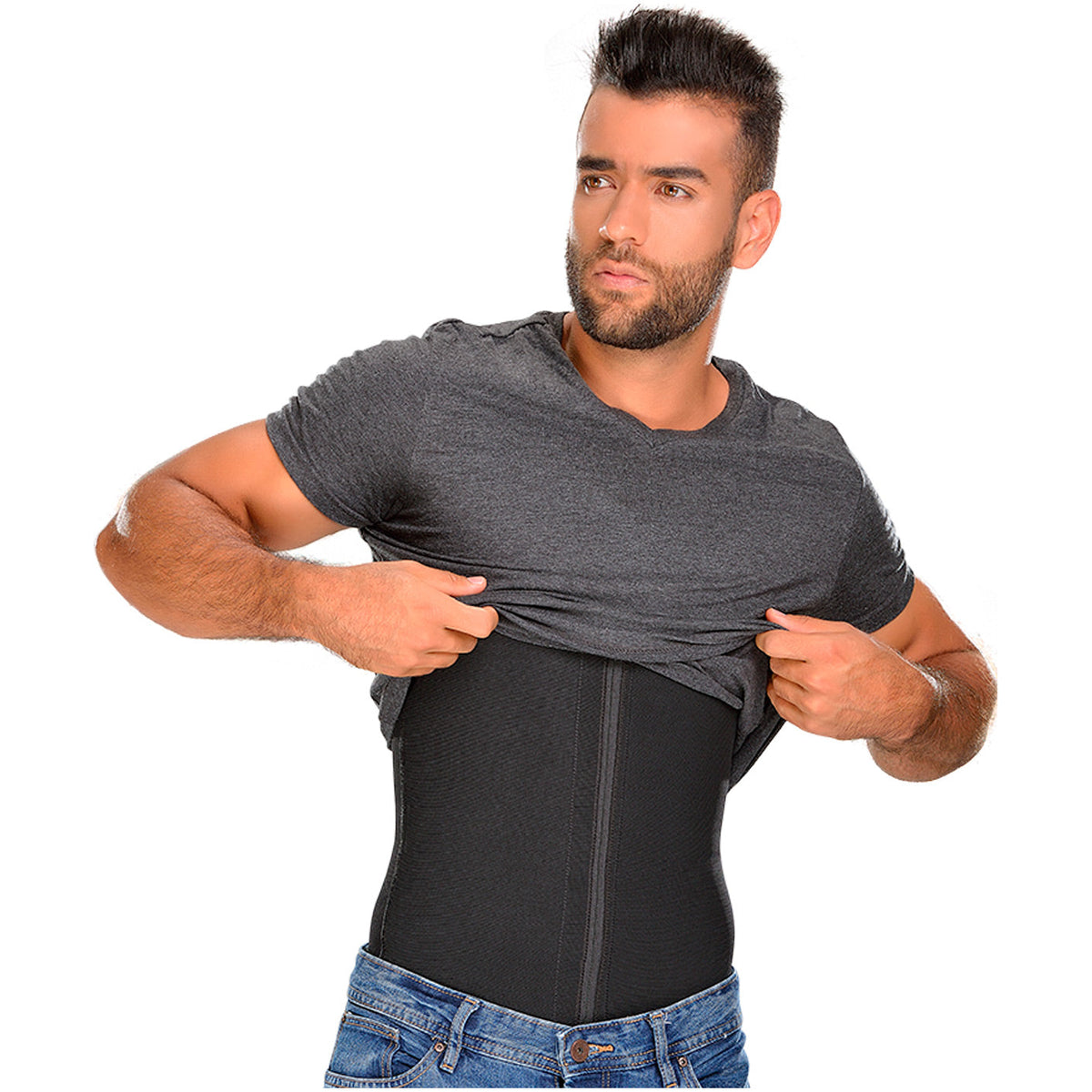 Fajas MYD 0760 Compression Shaper Shirts for Men