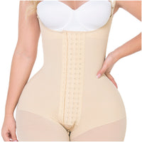 Fajas MYD 0489  Post Surgery Mid Thigh Shapewear Bodysuit for Guitar and Hourglass Body