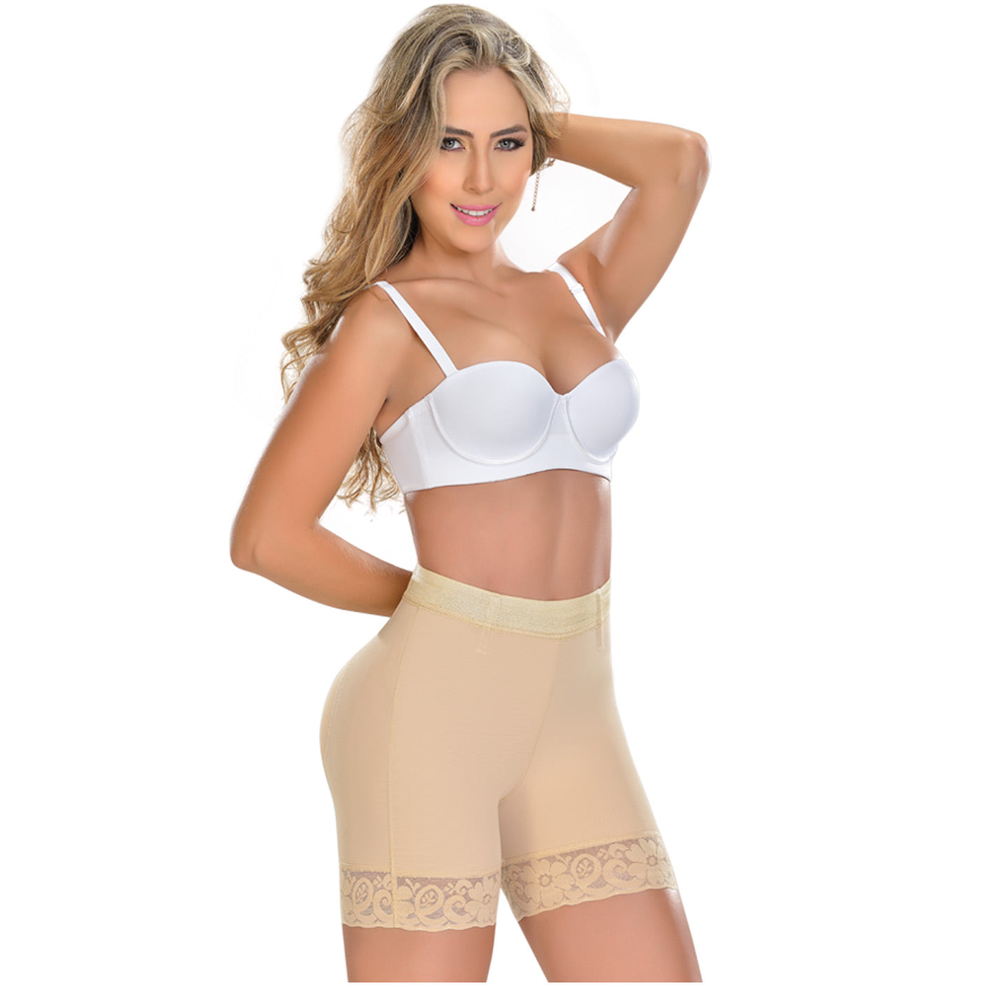 Fajas MYD 0322  Women's Thigh Slimmer High Waist Shapewear Shorts