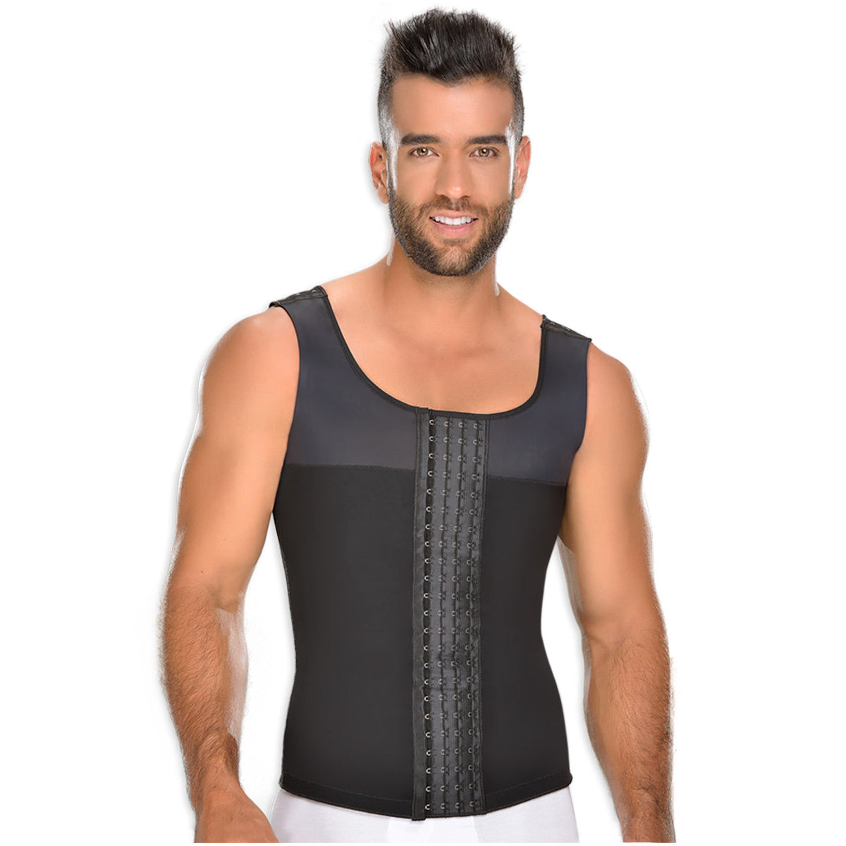 Fajas MYD 0060 Compression Vest Shirt Body Shaper for Men /  Daily Use