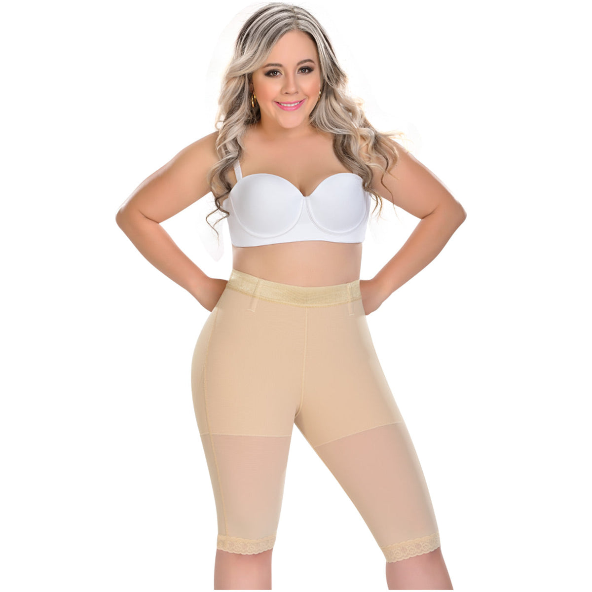 Fajas MYD 0323 High Waist Compression Shorts for Women