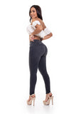 Butt Lift Jeans with No Pockets and High Waist 2252
