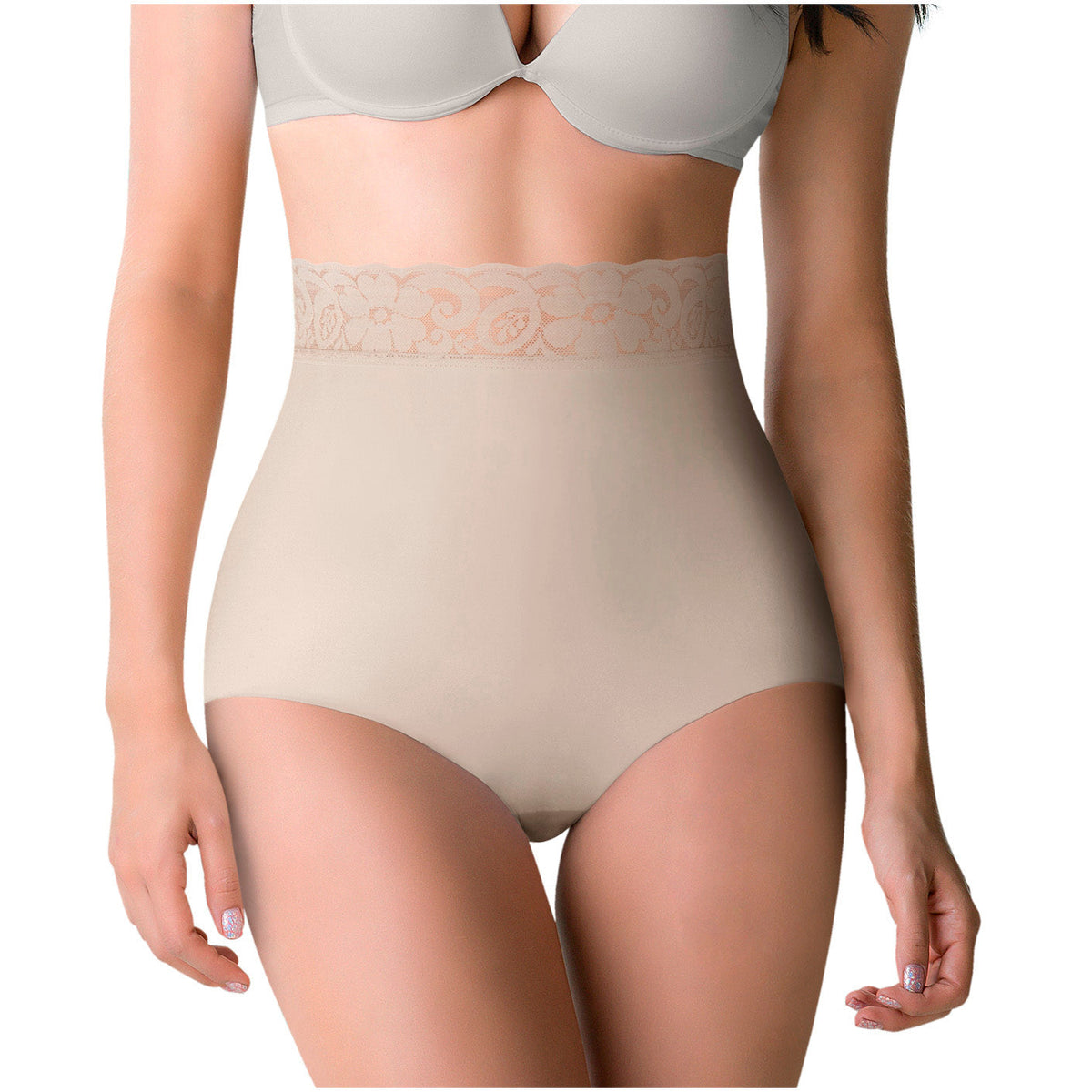 ROMANZA 2036 Panty de talle alto con control de barriga