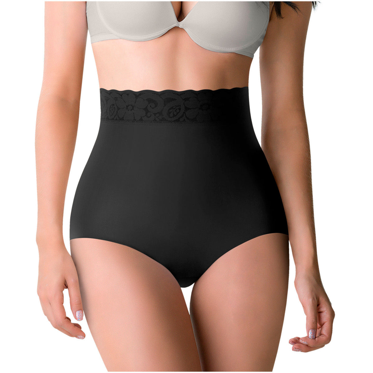 ROMANZA 2036 Panty de talle alto con control de barriga