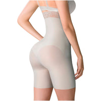 ROMANZA 2050 High Waisted Shorts for Women | Butt Lifter Body Shaper