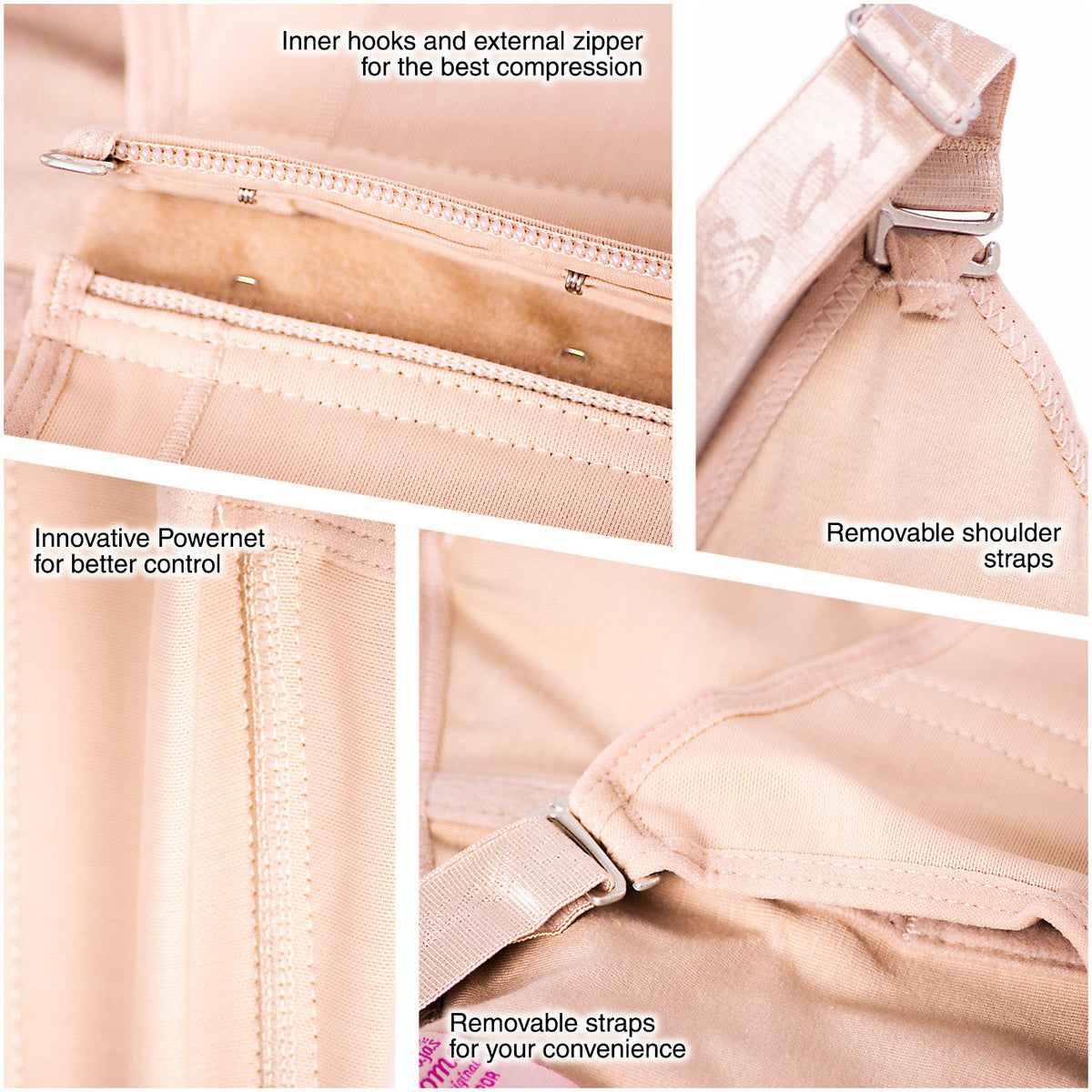 Fajas Salome 0313 | Waist Trainer Vest Tummy Control Compression Garment for Women