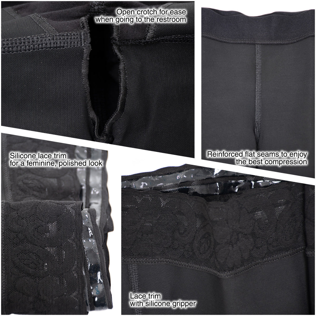 Fajas Salome 0321 | High Waist Compression Slimmer Butt Lifter Shapewear Shorts | Powernet - Pal Negocio