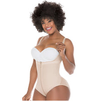 Fajas Salome 0417 | Open Bust Tummy Control Butt Lifter Shapewear for Women | Hiphugger Daily Use Body Shaper | Powernet - Pal Negocio