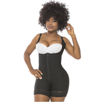 Fajas Salome 0216 | Open Bust Tummy Control Butt Lifter Shapewear | Daily Use & Postpartum Body Shaper for Women - Pal Negocio