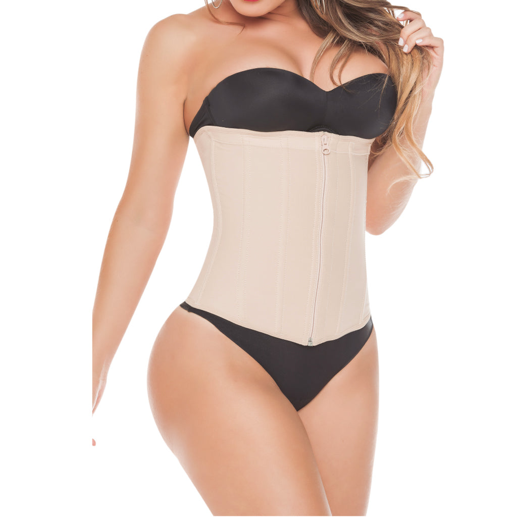 Fajas Salome 0315-1 | Waist Cincher Trainer for Women | Colombian Body Shaper for Daily Use