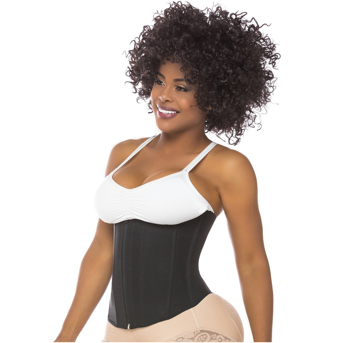 Fajas Salome 0315-1 | Waist Cincher Trainer for Women | Colombian Body Shaper for Daily Use