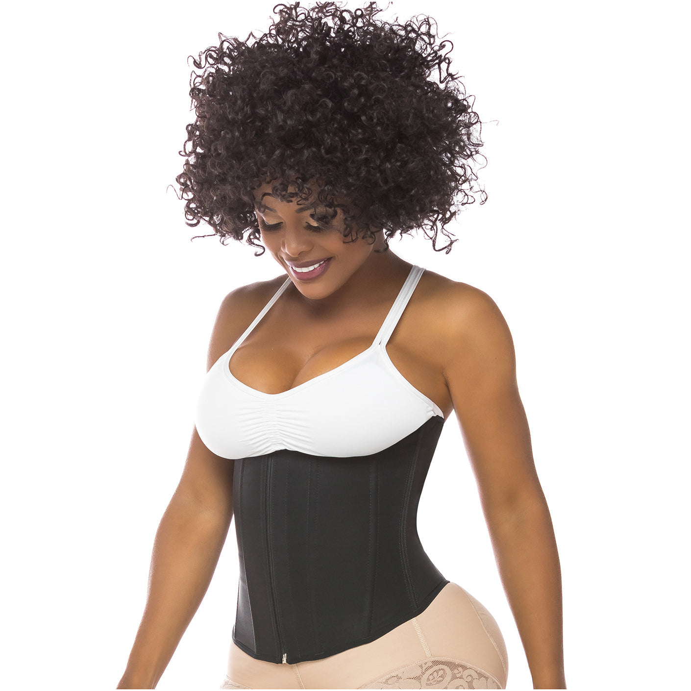 Fajas Salome 0315-1 | Waist Cincher Trainer for Women | Colombian Body Shaper for Daily Use