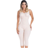 SONRYSE 014ZL  Knee Length with Built-in bra & High Back | Post Surgery and Postpartum Use