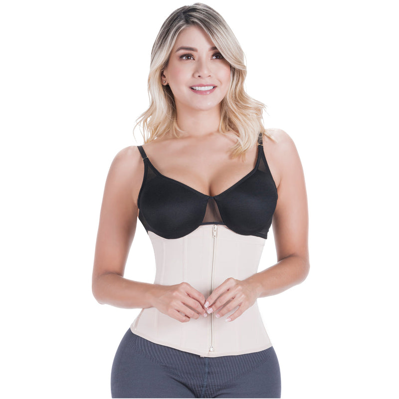 SONRYSE 023ZF Tummy Control Waist Cincher Open Bust Girdl