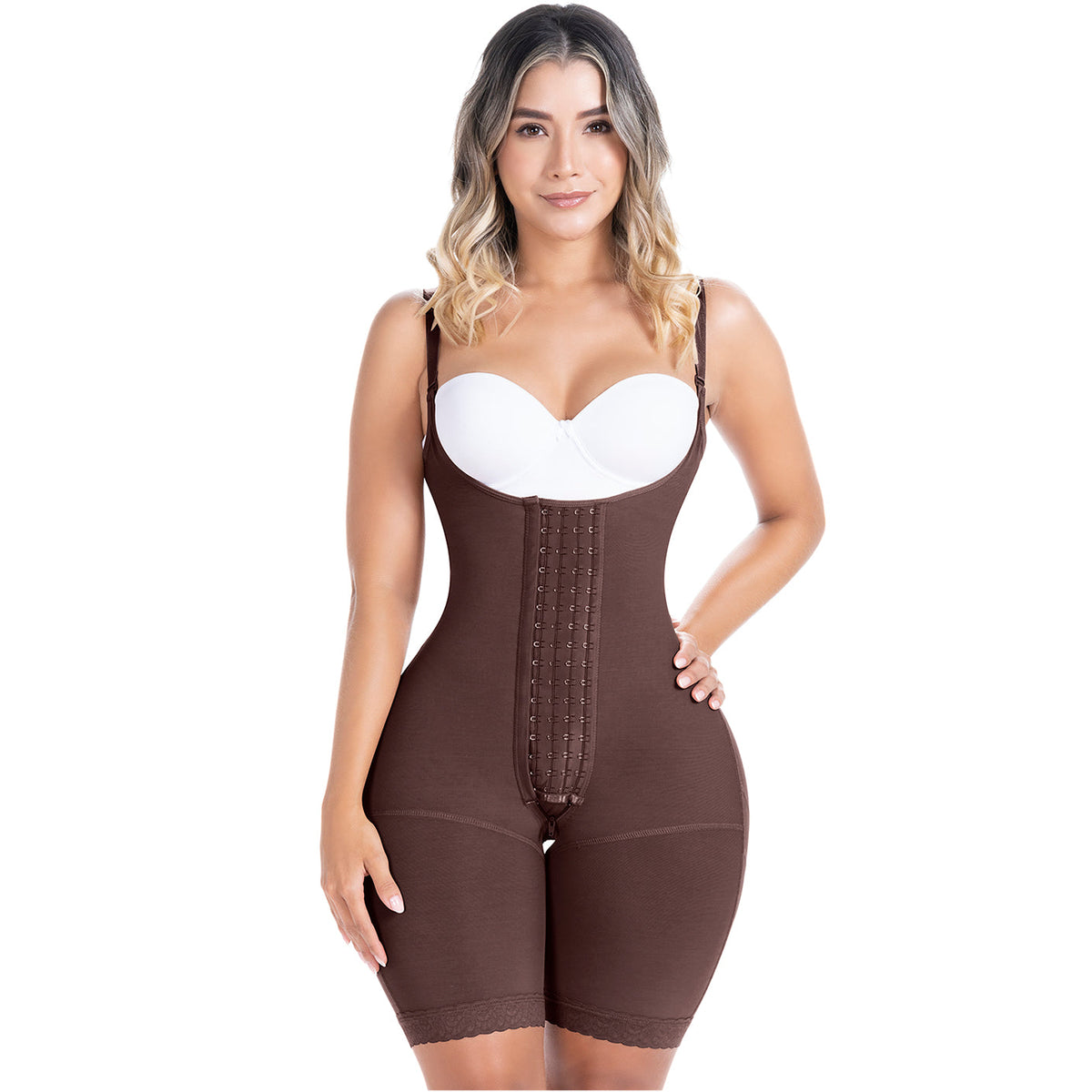 SONRYSE 048BF | Fajas Colombianas Post Surgery Open Bust Shapewear Compression Garment