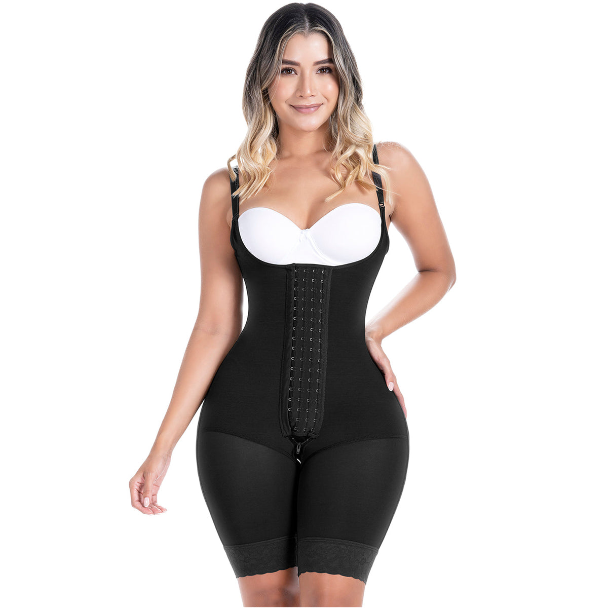 SONRYSE 048BF | Fajas Colombianas Post Surgery Open Bust Shapewear Compression Garment