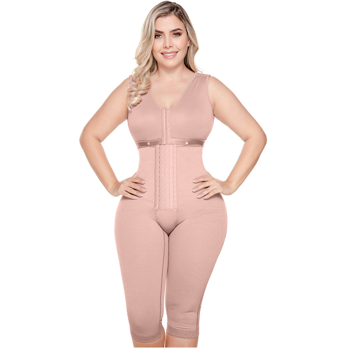 SONRYSE 052  Full Body Shaper for Post Surgery with Built-in Bra | Butt Lifting  and Tummy Control