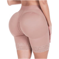 SONRYSE 070ZF Fajas Colombianas Control Bum Lift Shapewear Shorts | Uso diario