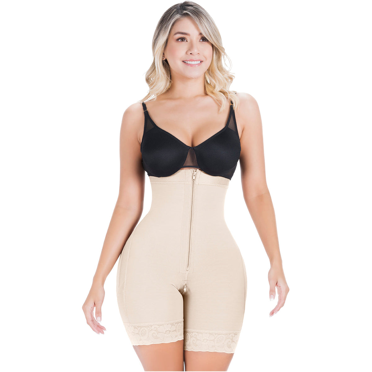 SONRYSE 073ZF High Waisted Shapewear Shorts | Daily Use Butt Lifting Garment