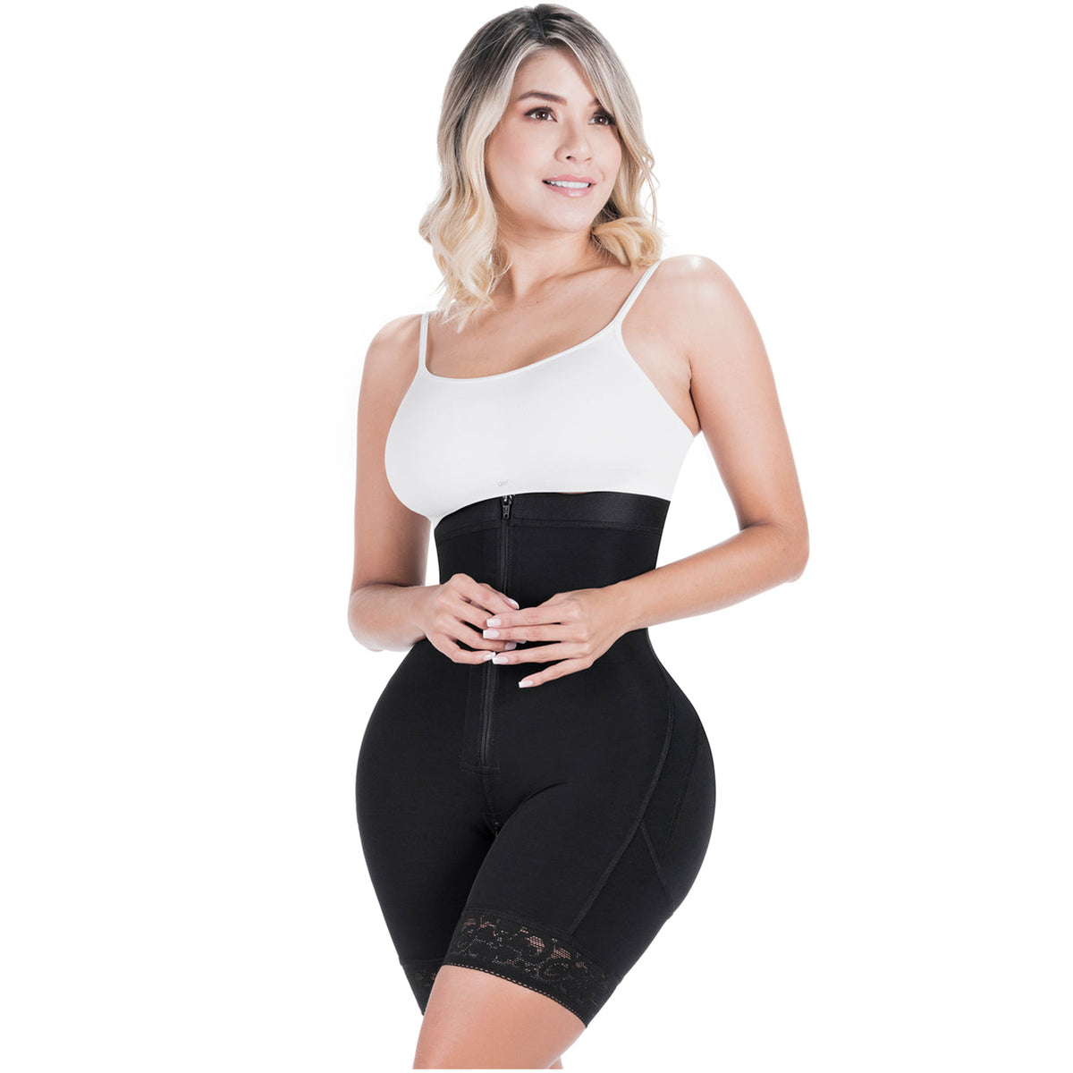 SONRYSE 073ZF High Waisted Shapewear Shorts | Daily Use Butt Lifting Garment