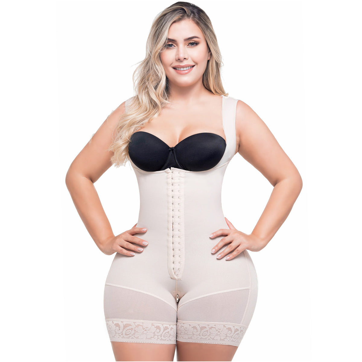 Compresión Media Medio-Muslo Body Shaper Fajas Sonryse 211BF