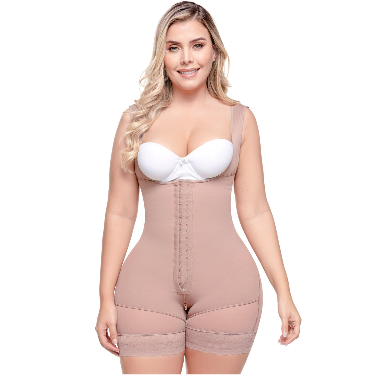 Compresión Media Medio-Muslo Body Shaper Fajas Sonryse 211BF