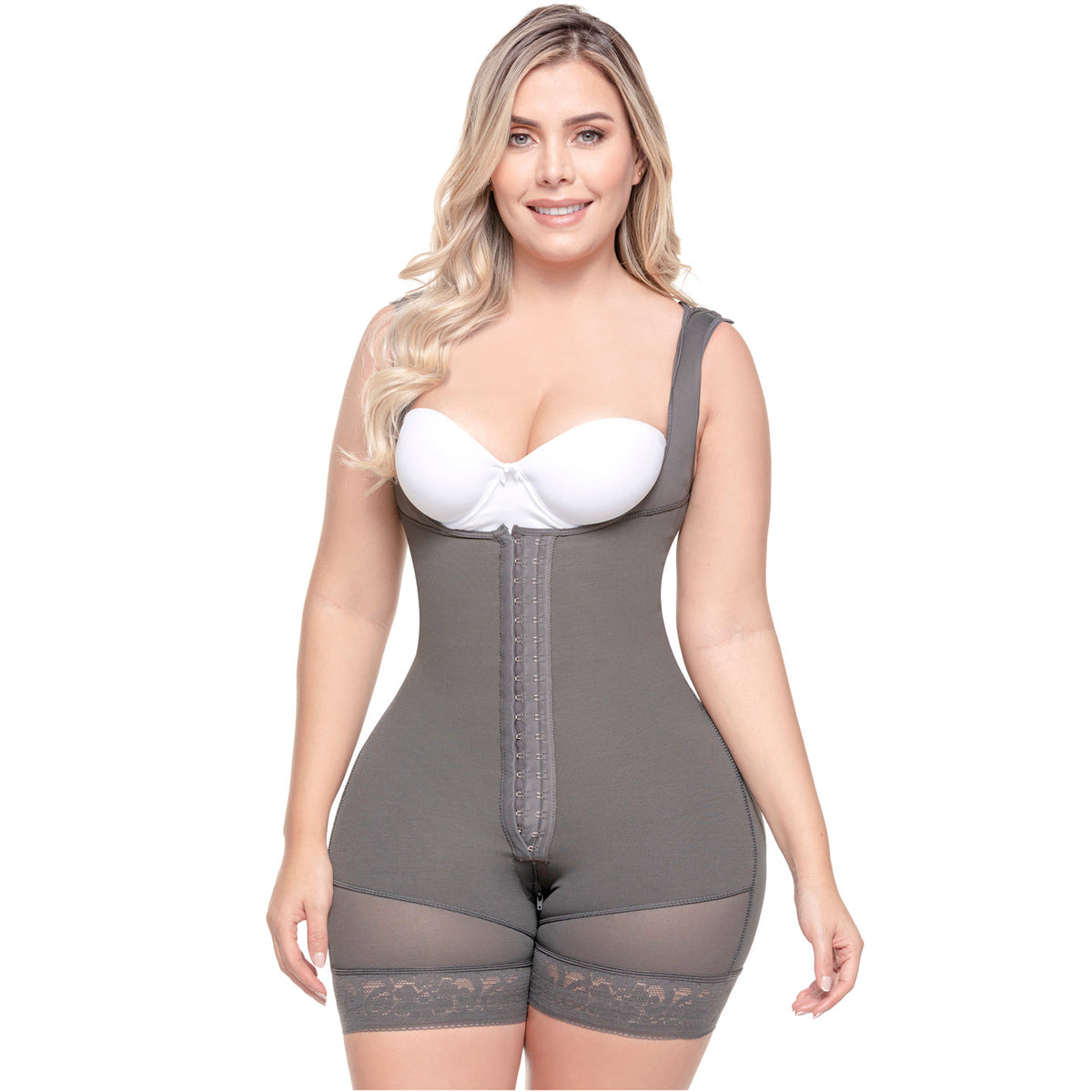 Medium Compression Mid-Thigh Body Shaper Fajas Sonryse 211BF