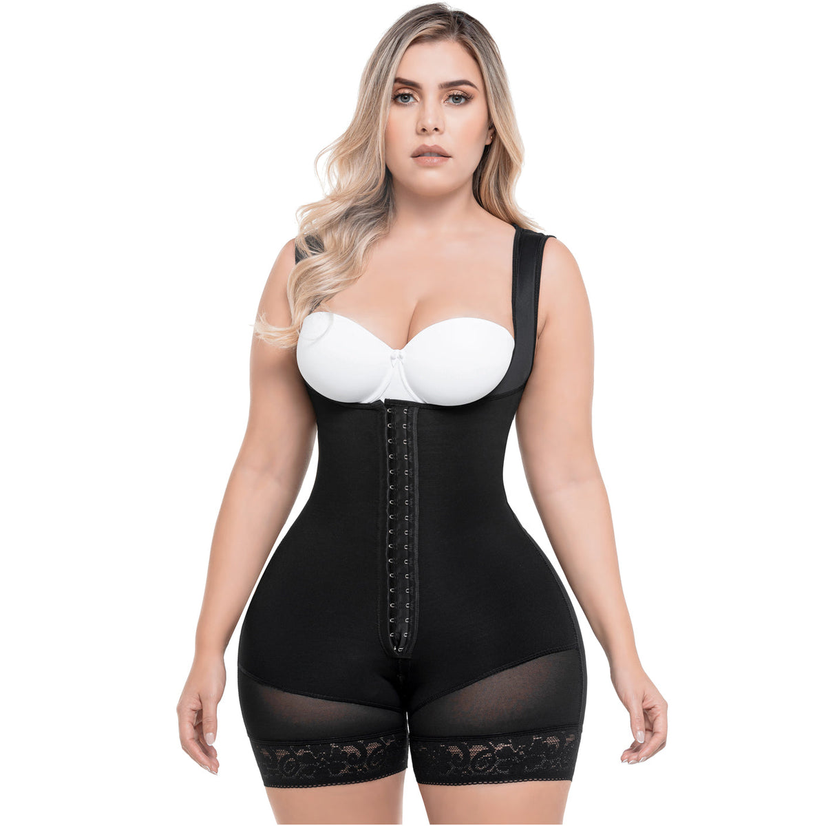 Compresión Media Medio-Muslo Body Shaper Fajas Sonryse 211BF