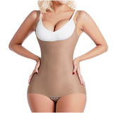 Sonryse SP23NC | Open Bust Daily Use Bodysuit Tummy Control for Women