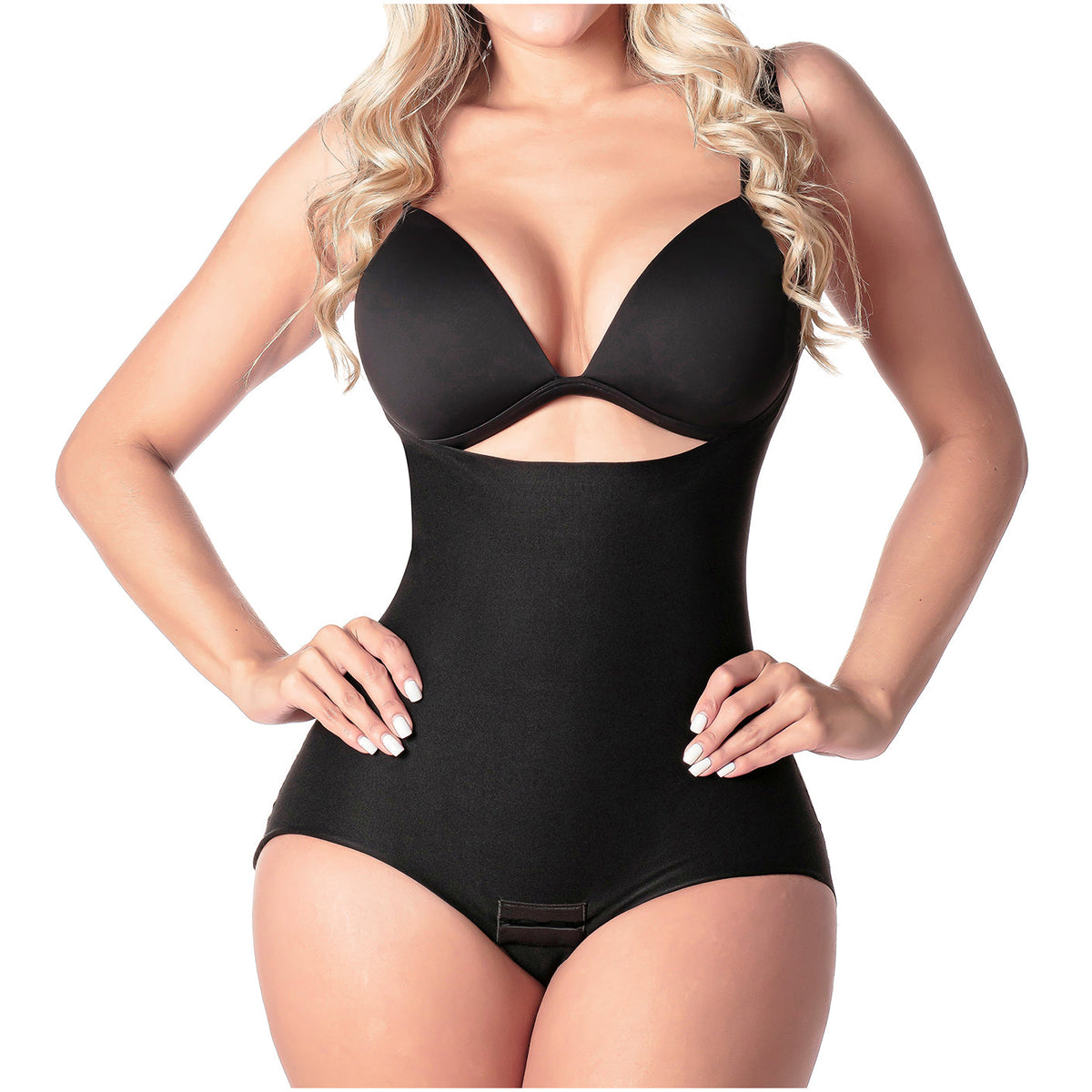 Sonryse SP23NC | Open Bust Daily Use Bodysuit Tummy Control for Women
