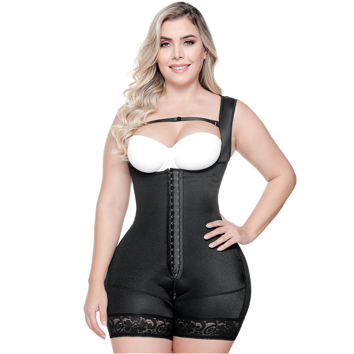 SONRYSE TR211Open Bust Bodysuit | Post Surgery Body Shapers | Stage 1 Faja