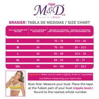Fajas MYD B 0019 Breast Support and Control Bra