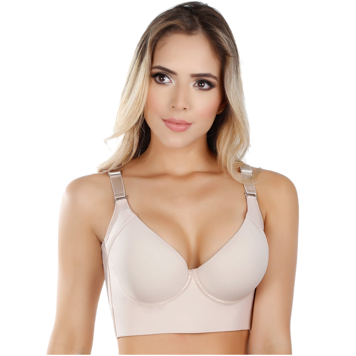 Extra Firm High Compression Full Cup Push Up Bra UpLady 8532