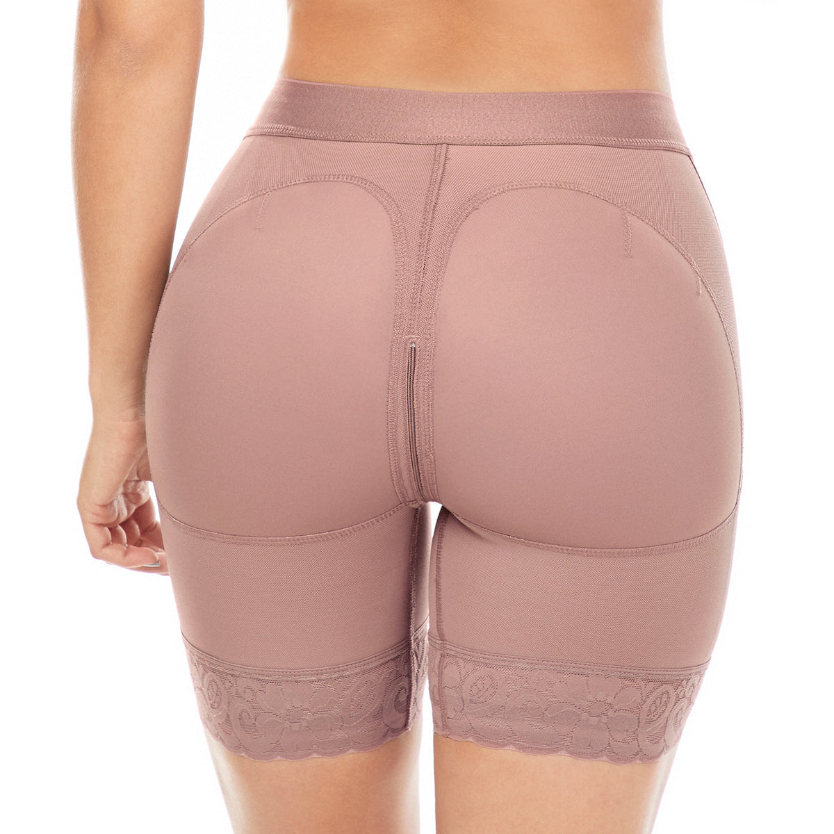 Fajas MariaE FC302 Butt Lift & Low Tummy Control Shapewear Short  Everyday Use Girdle